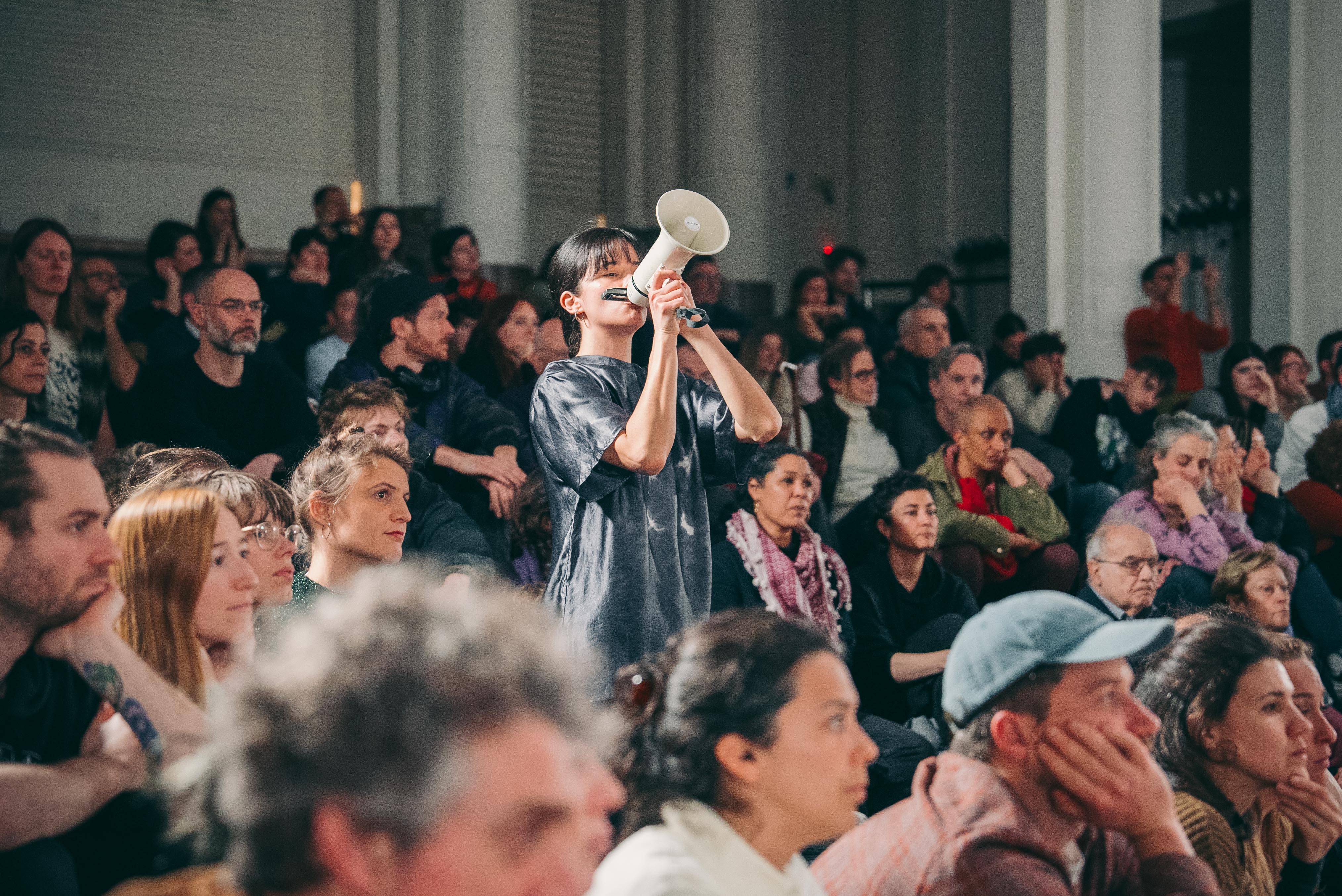 Ula Sickle & Ictus, Holding Present, Bozar Brussels, © Marin Driguez